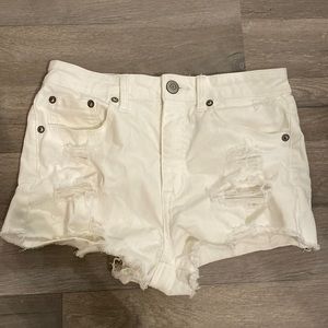 aeropostale high rise white